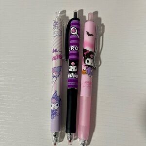 Kuromi Pen Set